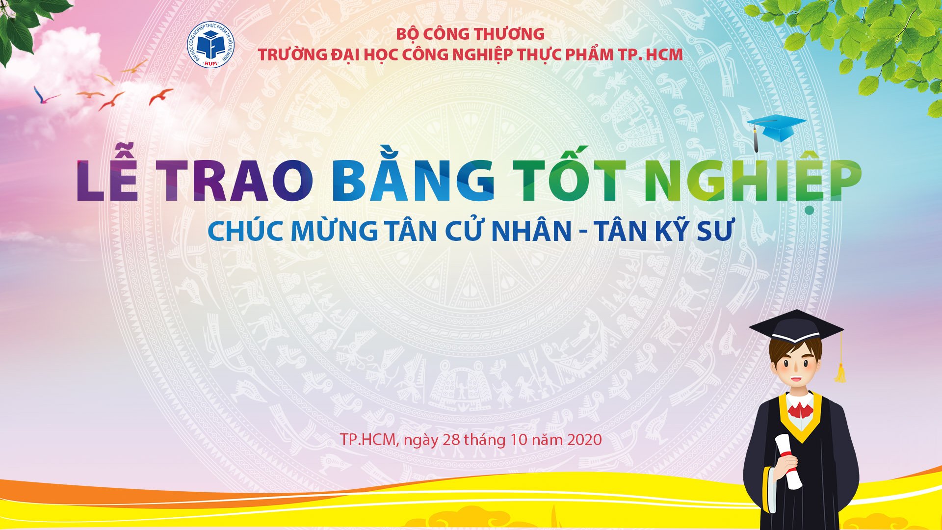 Lễ trao bằng tốt nghiệp năm 2020