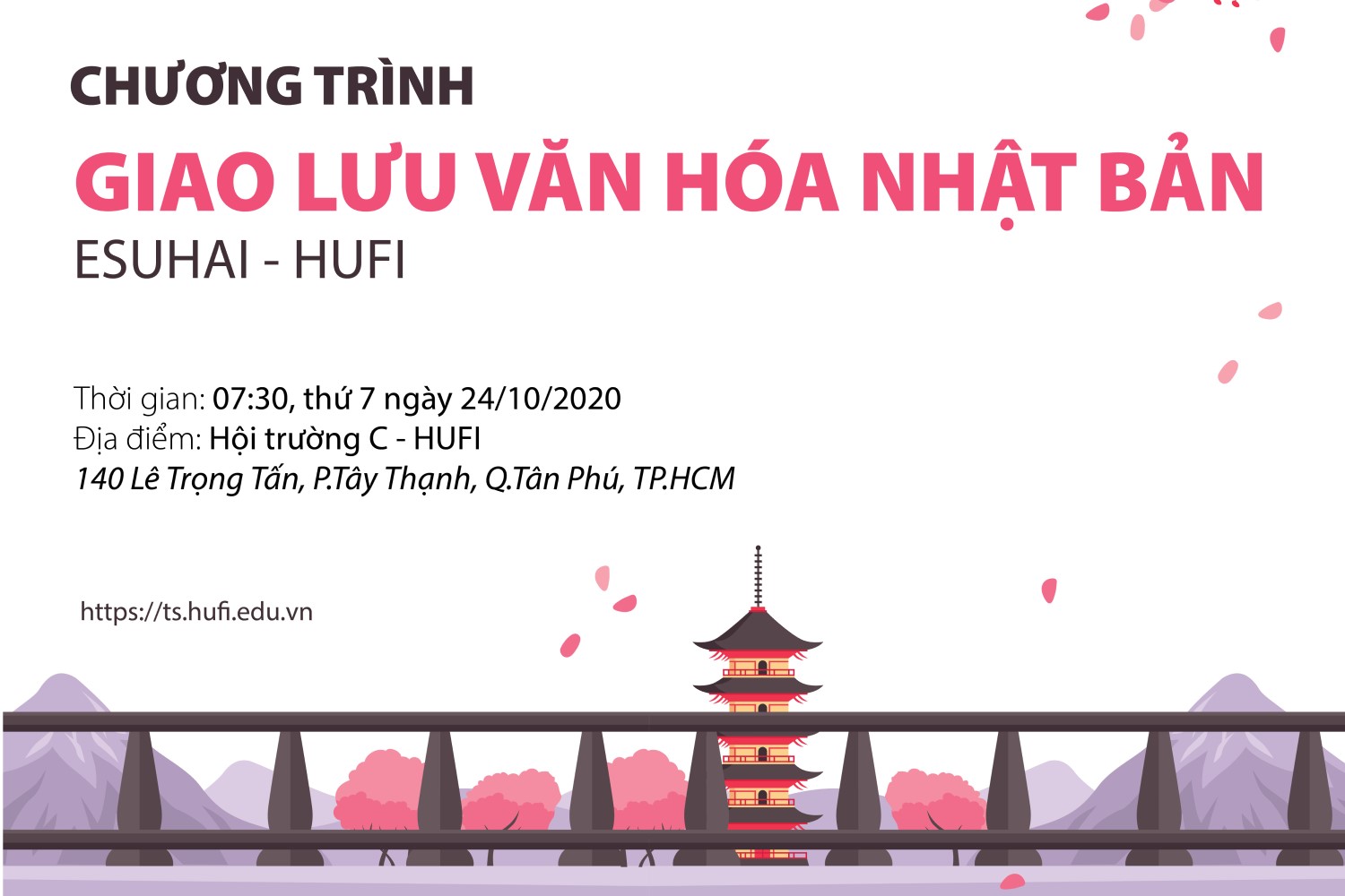 Chương trình Giao lưu văn hóa Nhật Bản ESUHAI - HUFI