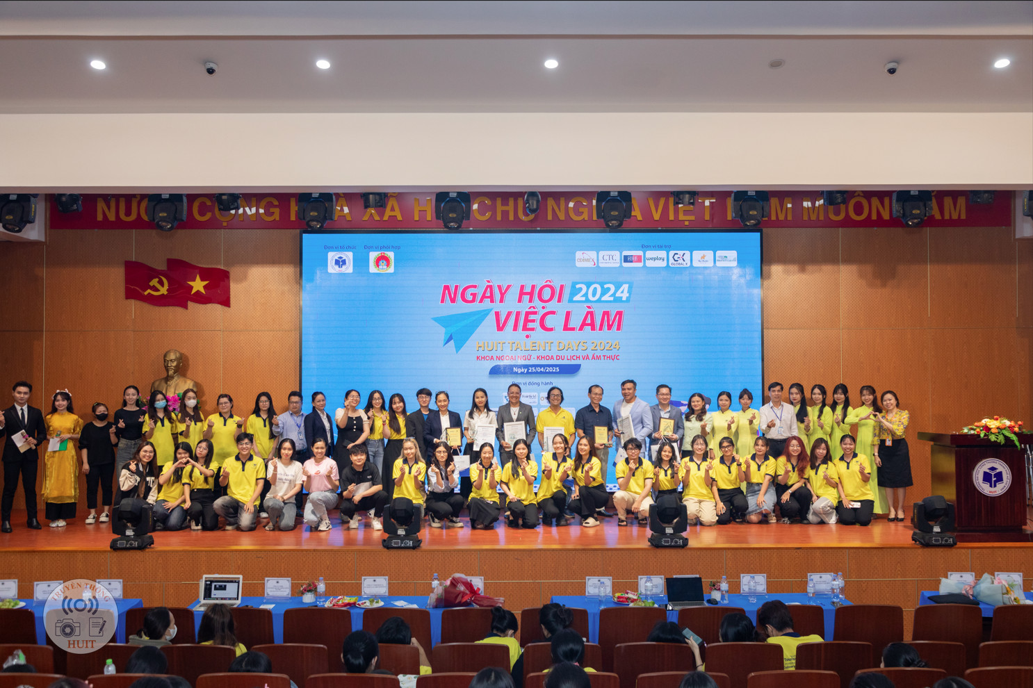 NGÀY HỘI VIỆC LÀM – HUIT TALENT DAYS 2024 DÀNH CHO SINH VIÊN KHOA NGOẠI NGỮ VÀ KHOA DU LỊCH & ẨM THỰC