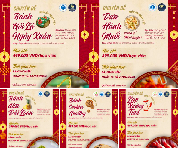 THÔNG BÁO CHIÊU SINH LỚP HỌC CHUYÊN ĐỀ TẾT