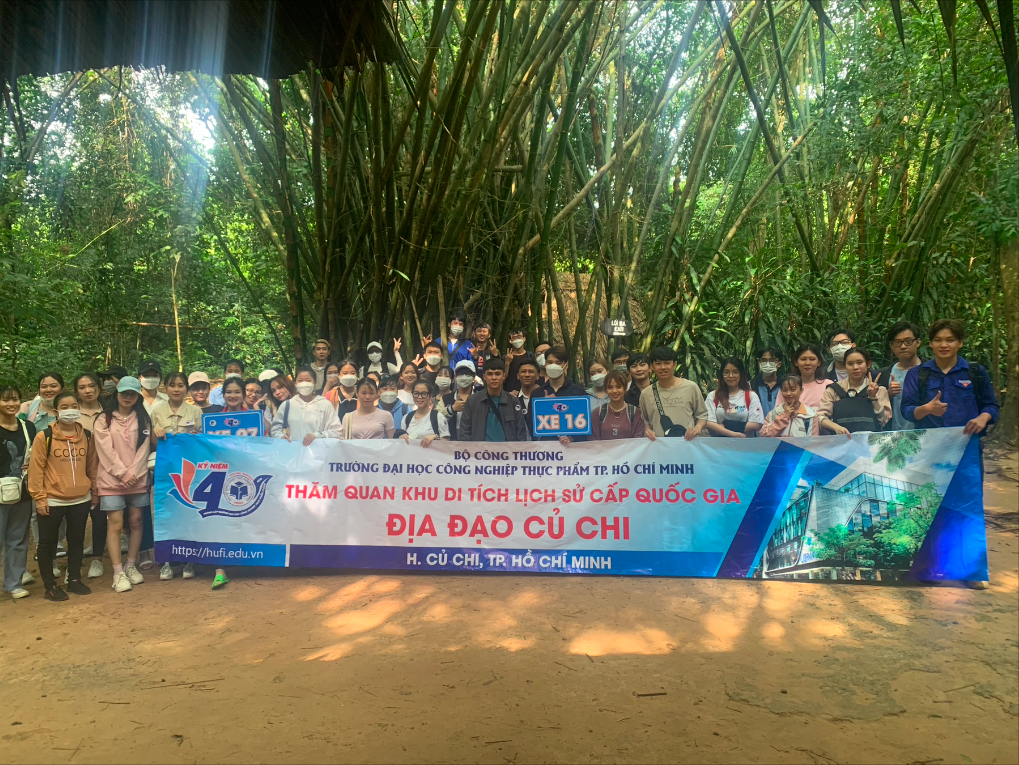 THÔNG BÁO DANH SÁCH SV THAM QUAN ĐỊA ĐẠO CỦ CHI NGÀY 15/07/2022
