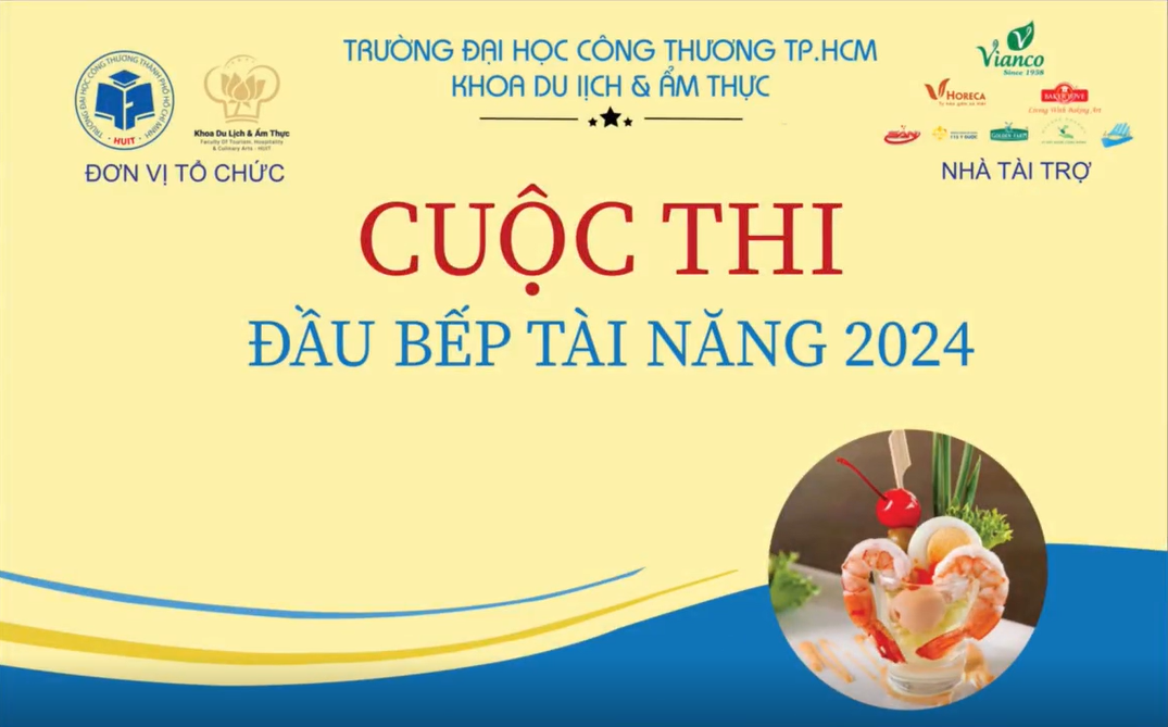 Công bố danh sách các đội vào chung kết cuộc thi " Đầu Bếp Tài Năng 2024"
