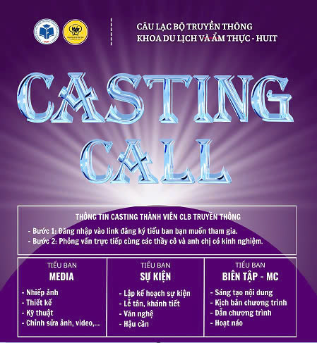 CASTING CLB TRUYỀN THÔNG KHOA DL&AT